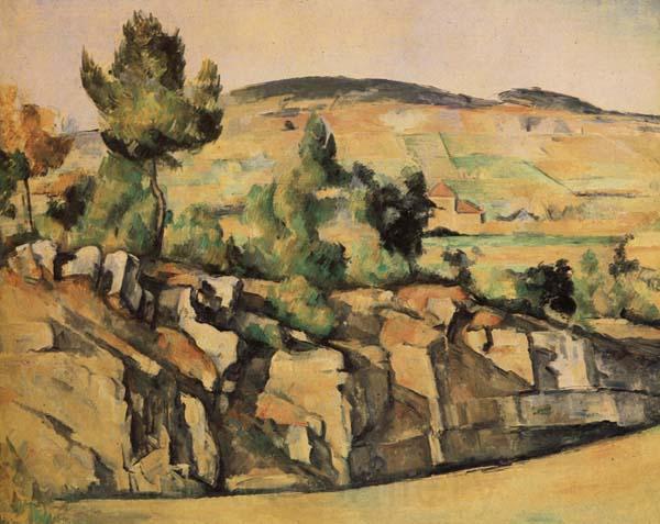 Paul Cezanne Mountains in Provence